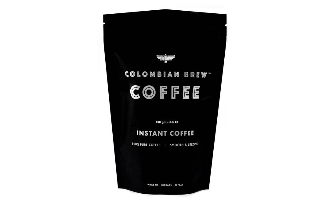 Colombian Brew Instant Coffee, Smooth & Strong   Pack  100 grams